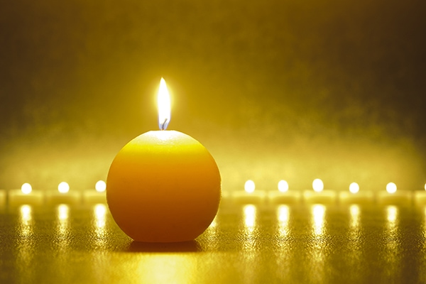 meditation candle